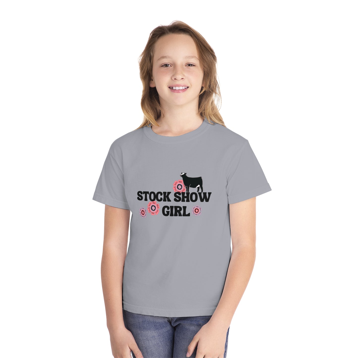 YOUTH TEE- STOCK SHOW GIRL