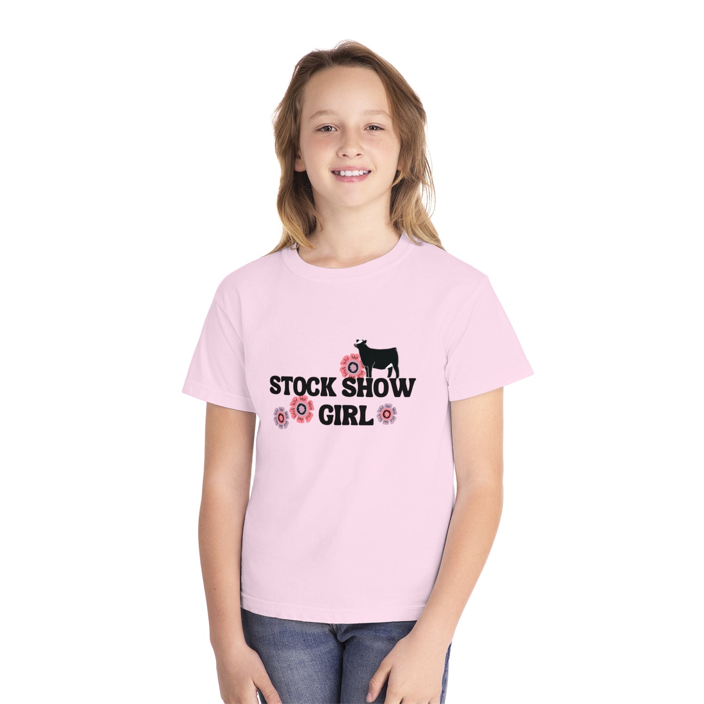 YOUTH TEE- STOCK SHOW GIRL