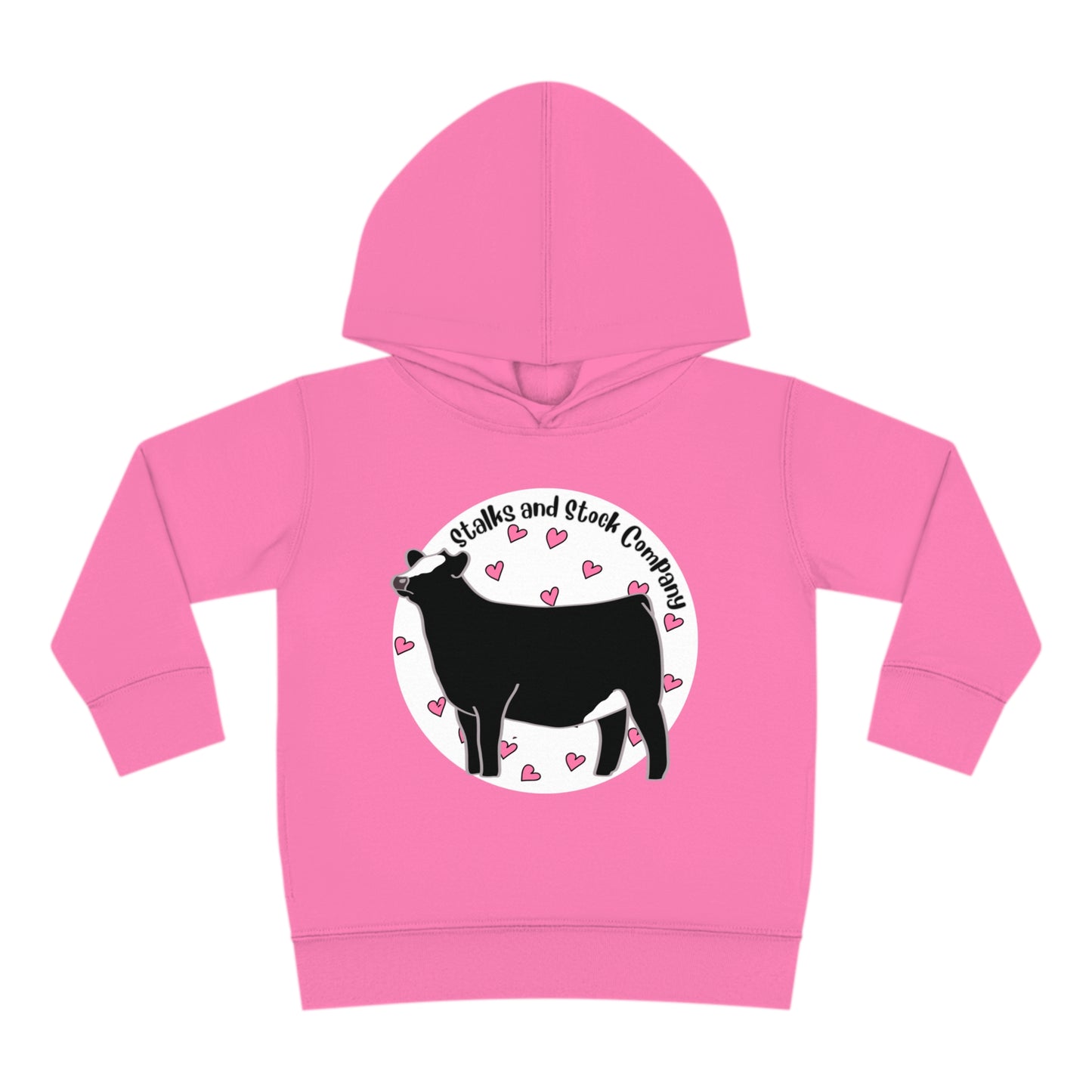 TODDLER HOODIE- HEARTS AND HIEFER
