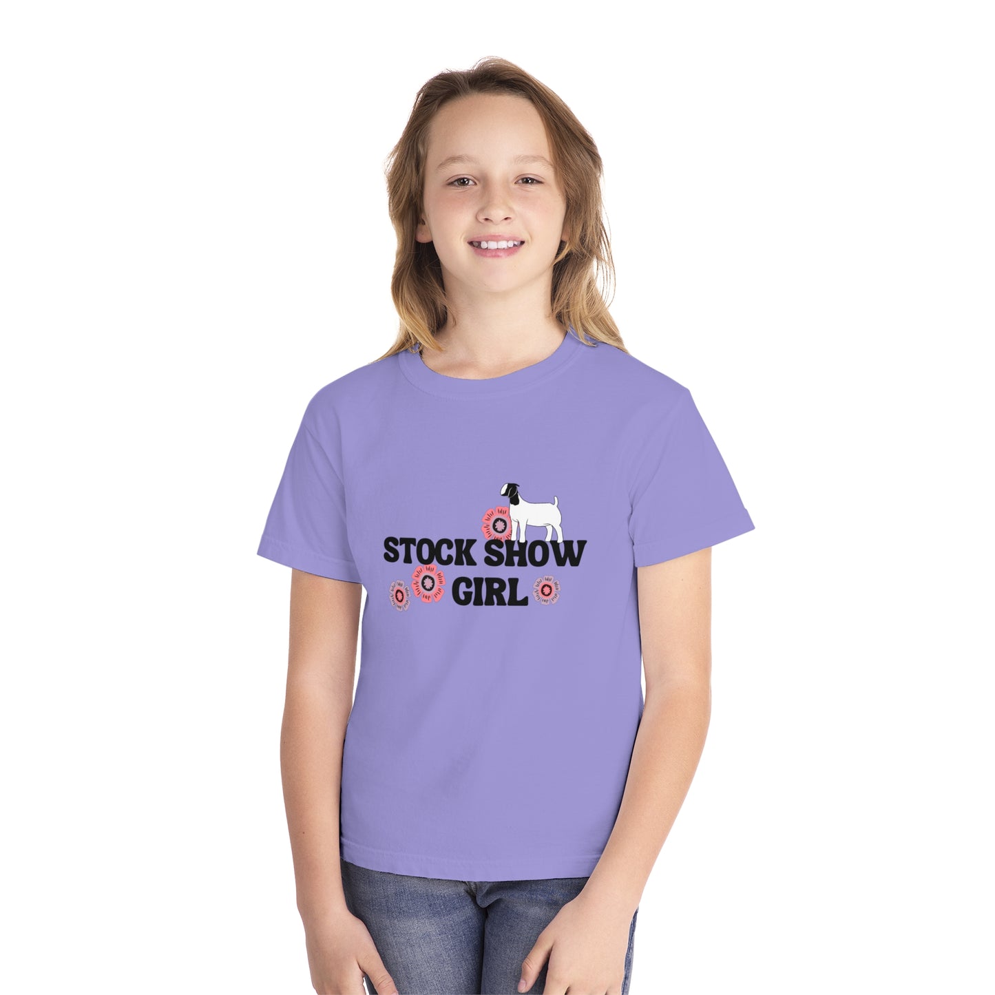 YOUTH TEE- STOCK SHOW GIRL
