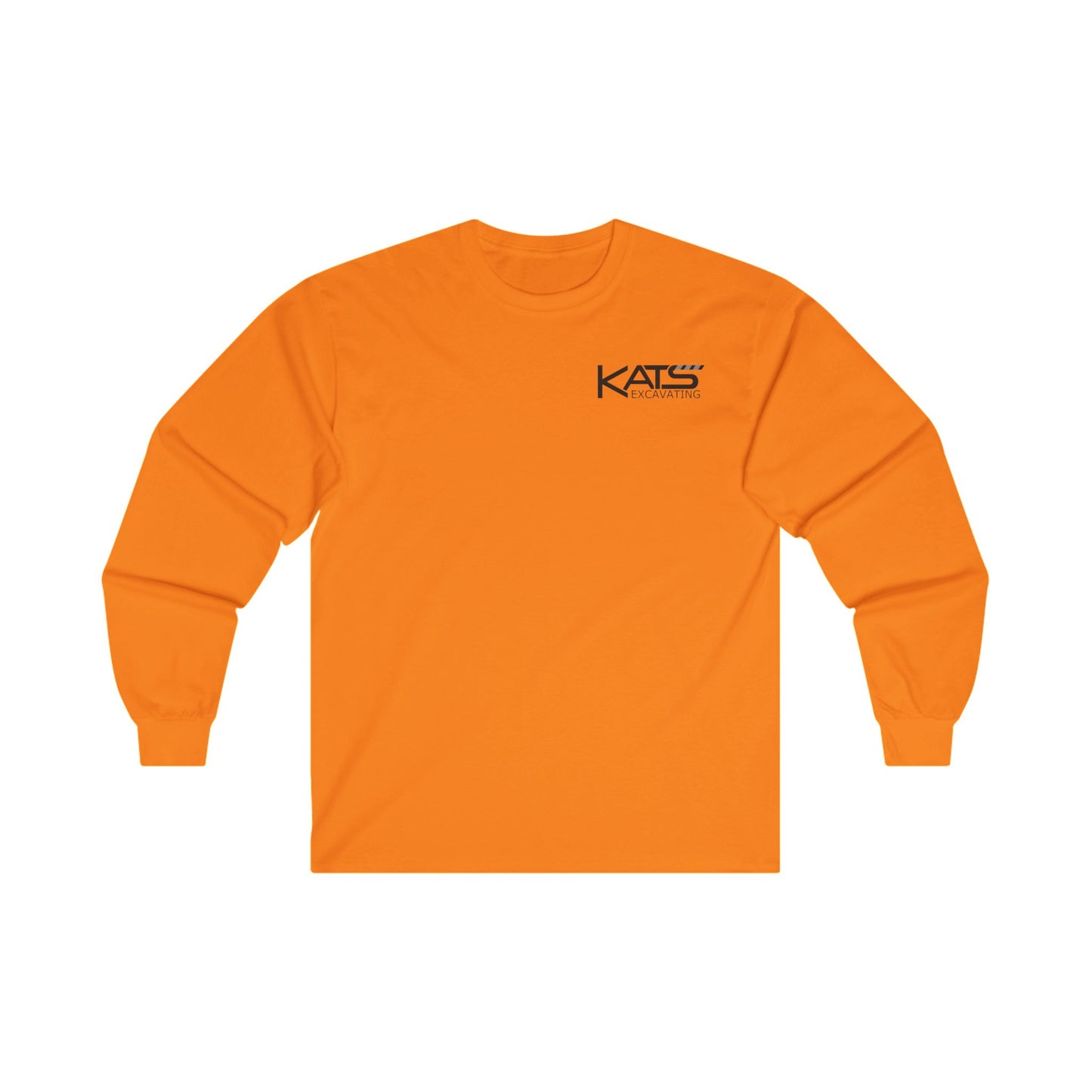 KATS EXCAVATING- Unisex Ultra Cotton Long Sleeve Tee SAFETY COLORS