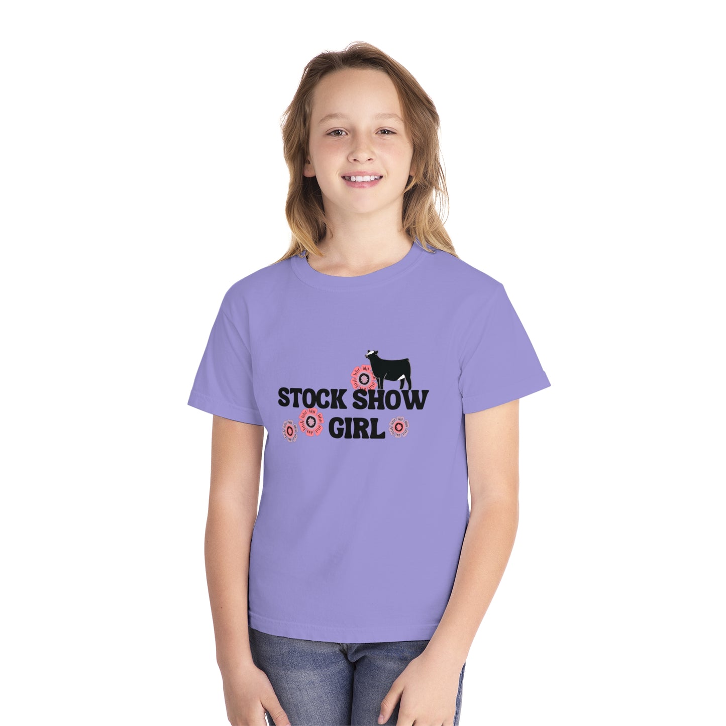 YOUTH TEE- STOCK SHOW GIRL