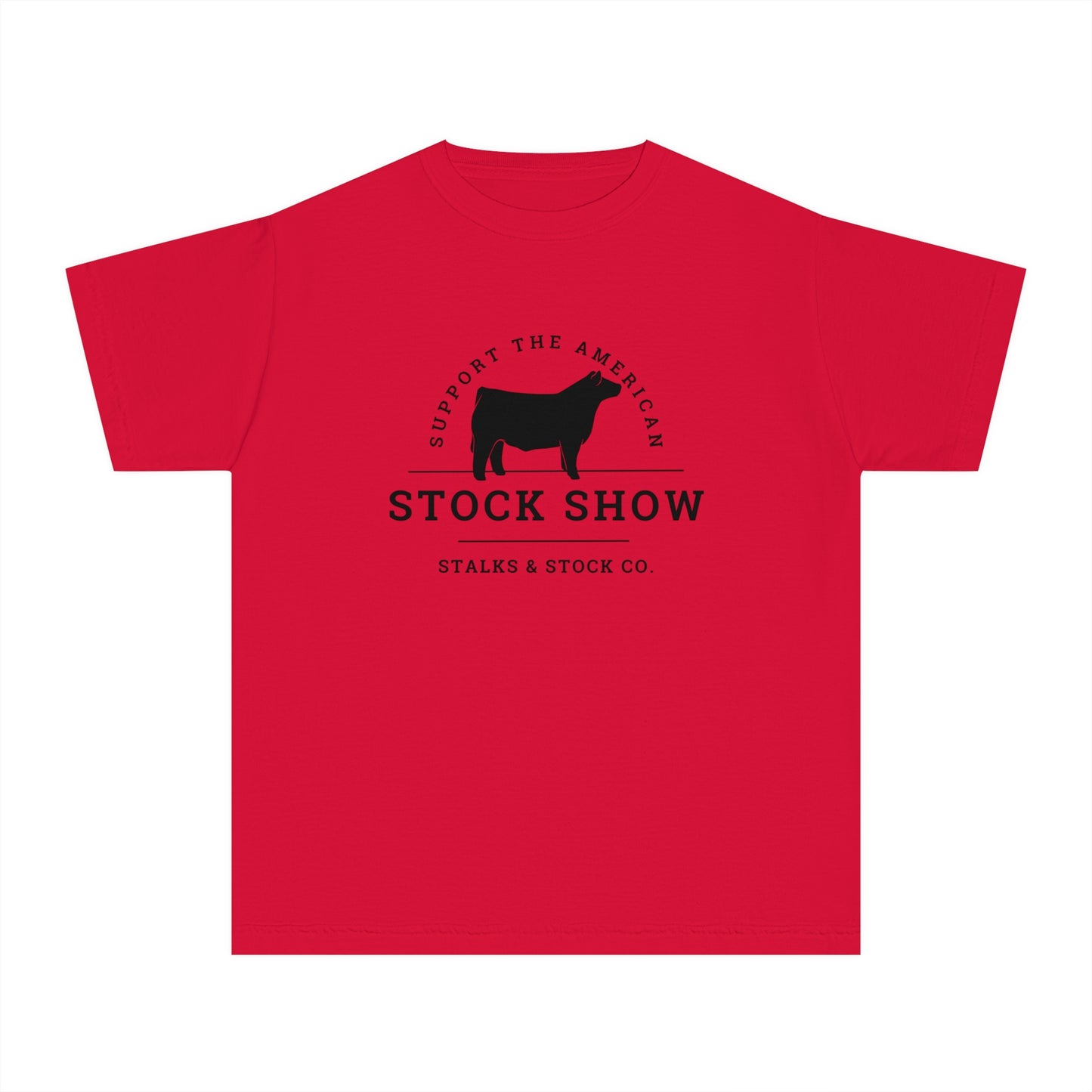 YOUTH TEE- STOCK SHOW STEER