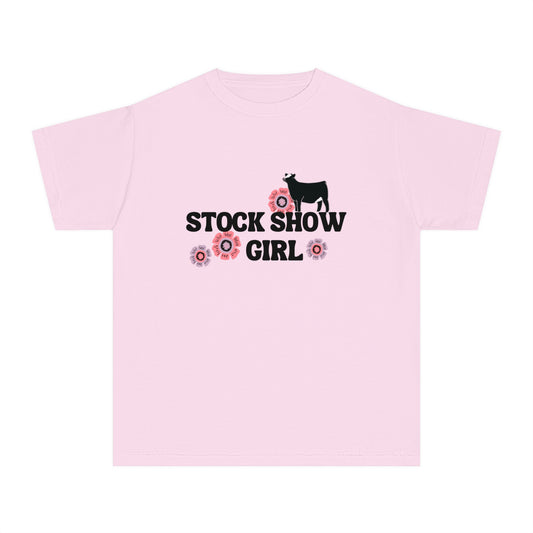 YOUTH TEE- STOCK SHOW GIRL