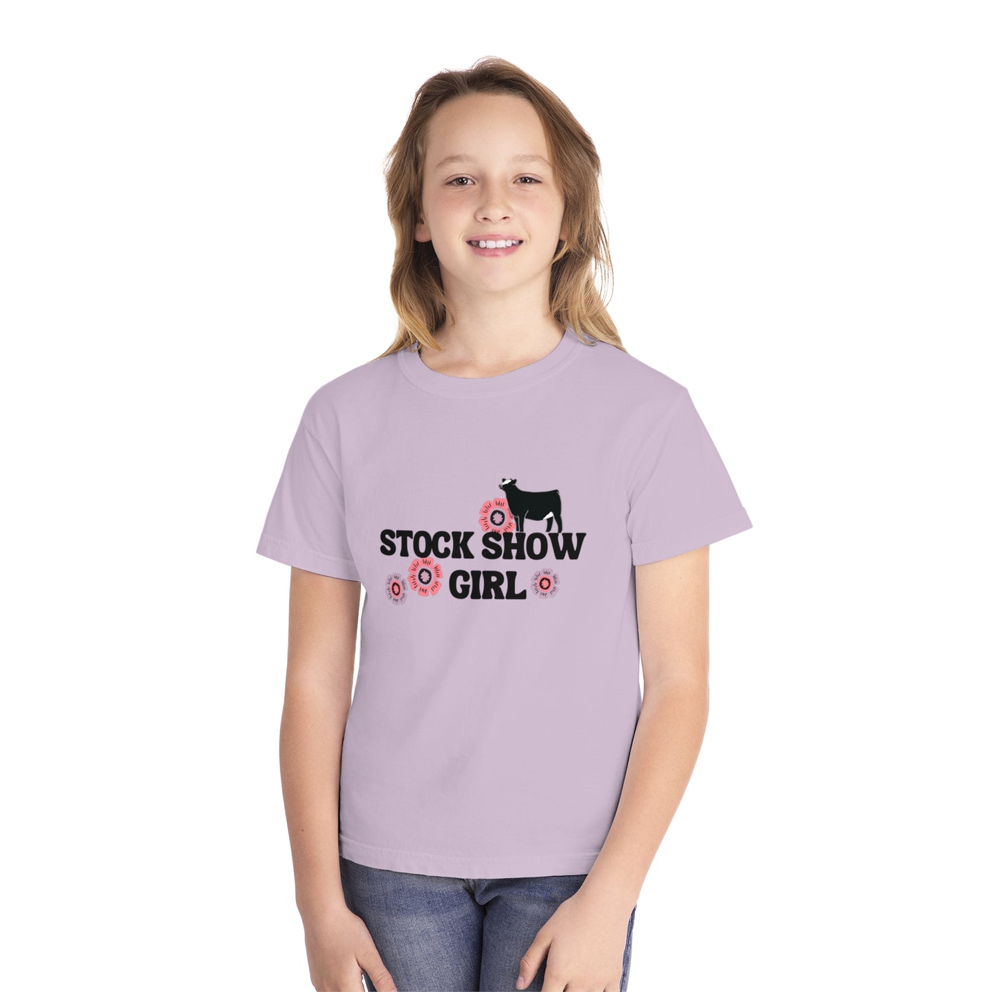 YOUTH TEE- STOCK SHOW GIRL