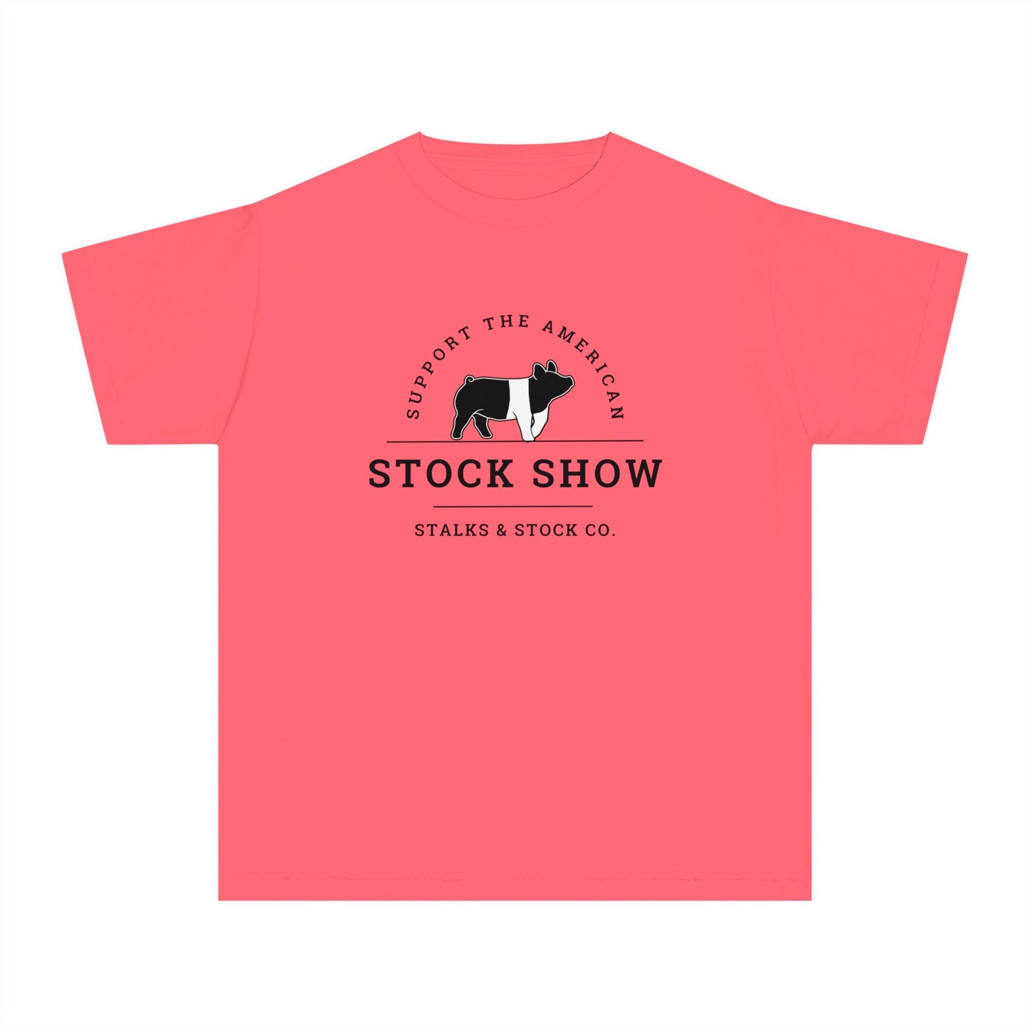 YOUTH TEE- STOCK SHOW PIG