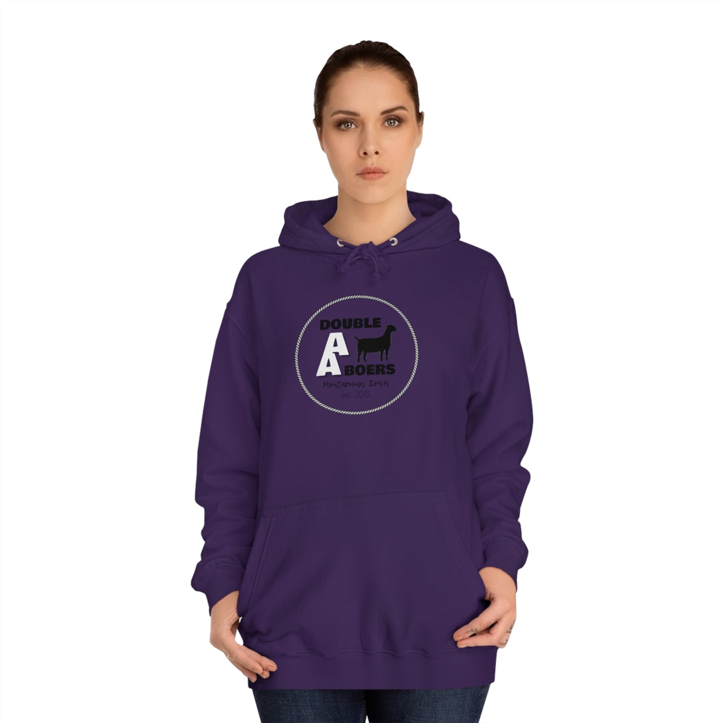 DOUBLE A BOERS - UNISEX HOODIE