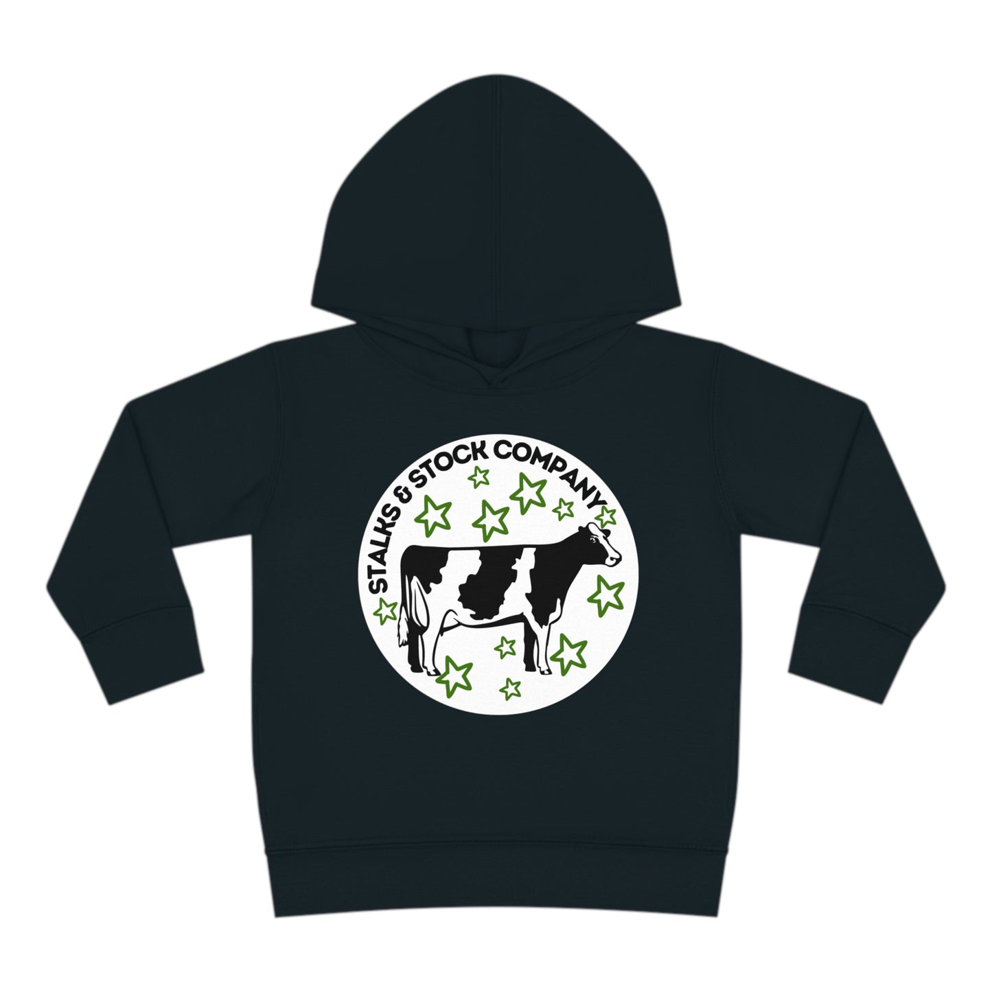 TODDLER HOODIE- STARS AND DAIRY COW