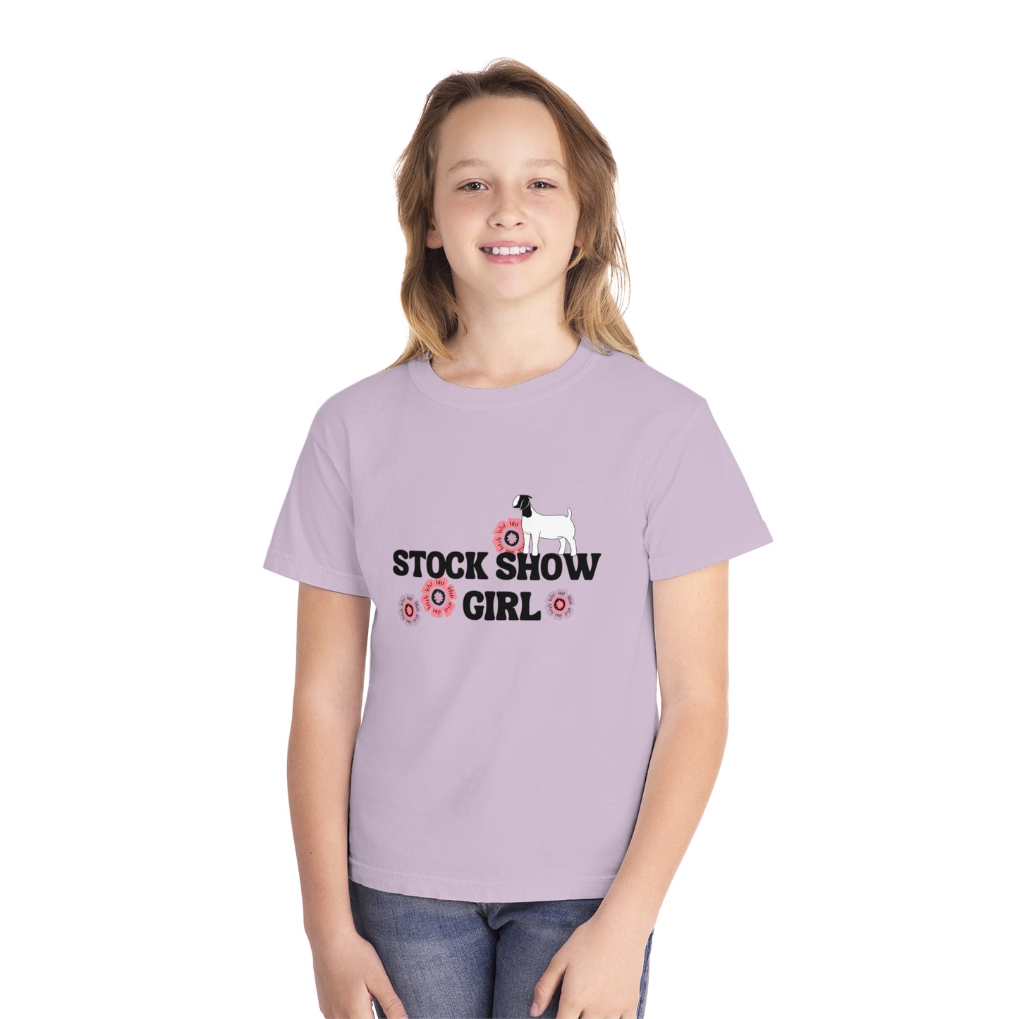 YOUTH TEE- STOCK SHOW GIRL