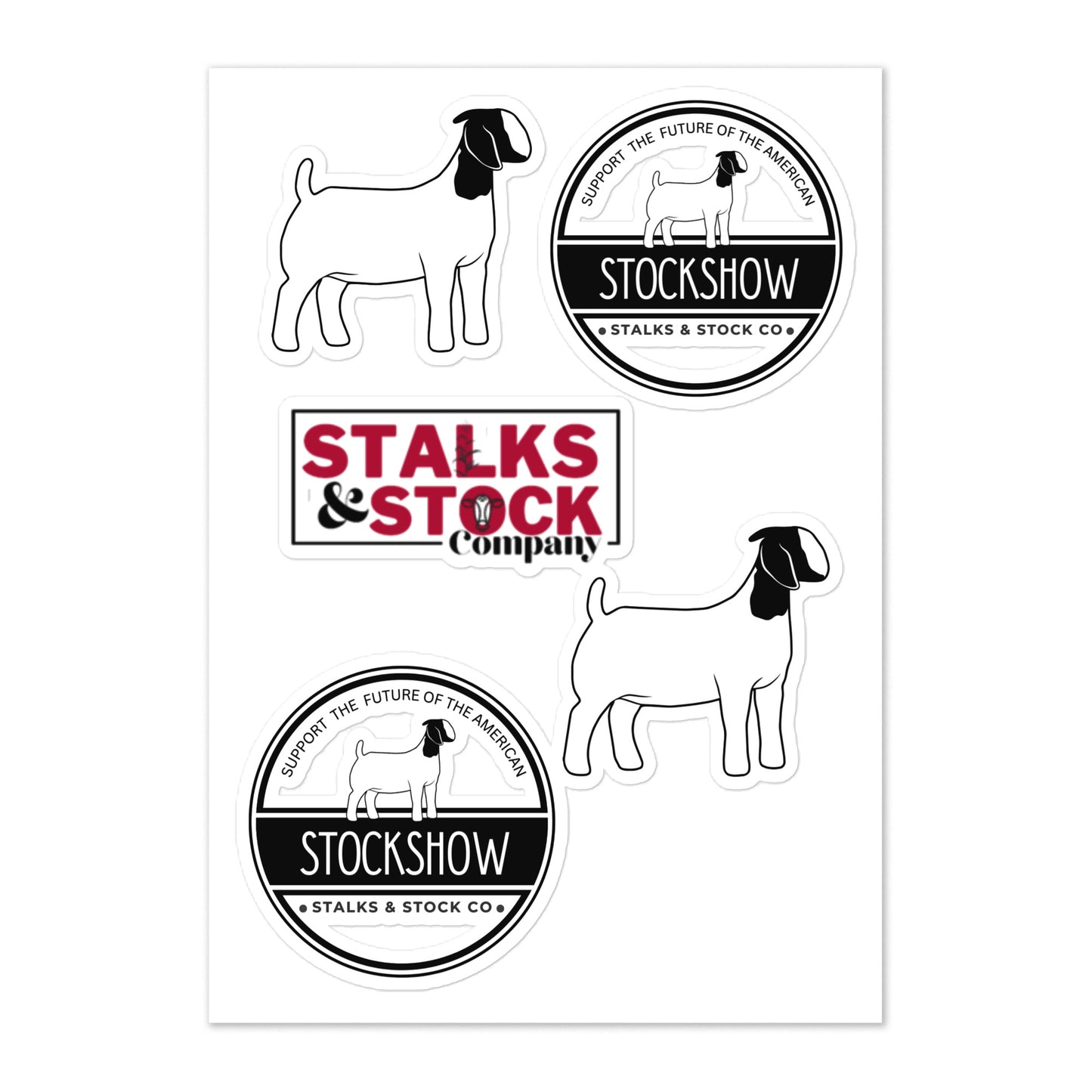 STICKER SHEET- SHOW GOAYT
