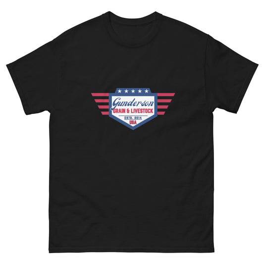 GUNDERSON GRAIN & LIVESTOCK- MEN TEE