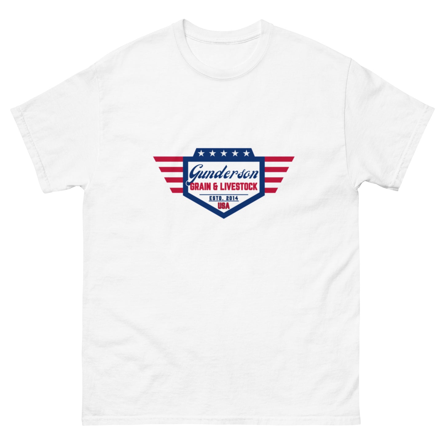 GUNDERSON GRAIN & LIVESTOCK- MEN TEE