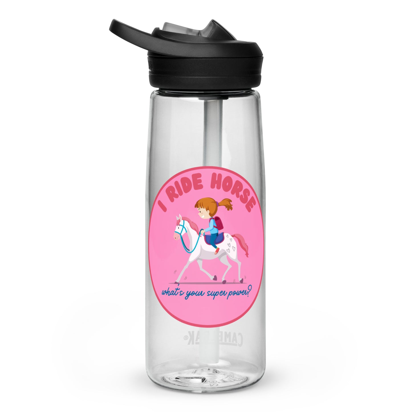 CAMELBAK WATER BOTTLE- I RIDE HORSE