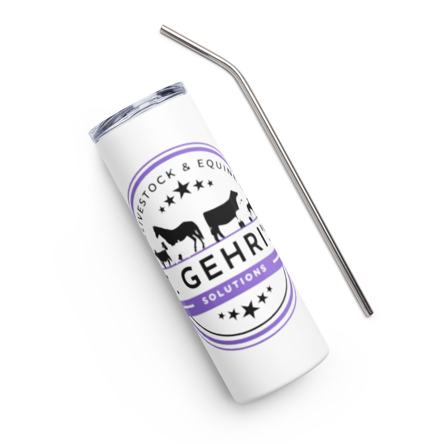 T. GEHRIS- STAINLESS TUMBLER
