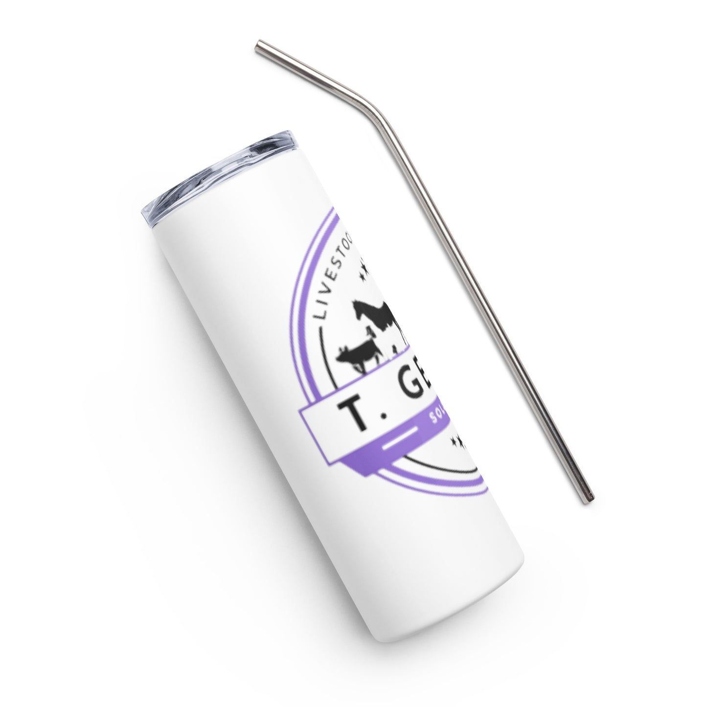 T. GEHRIS- STAINLESS TUMBLER