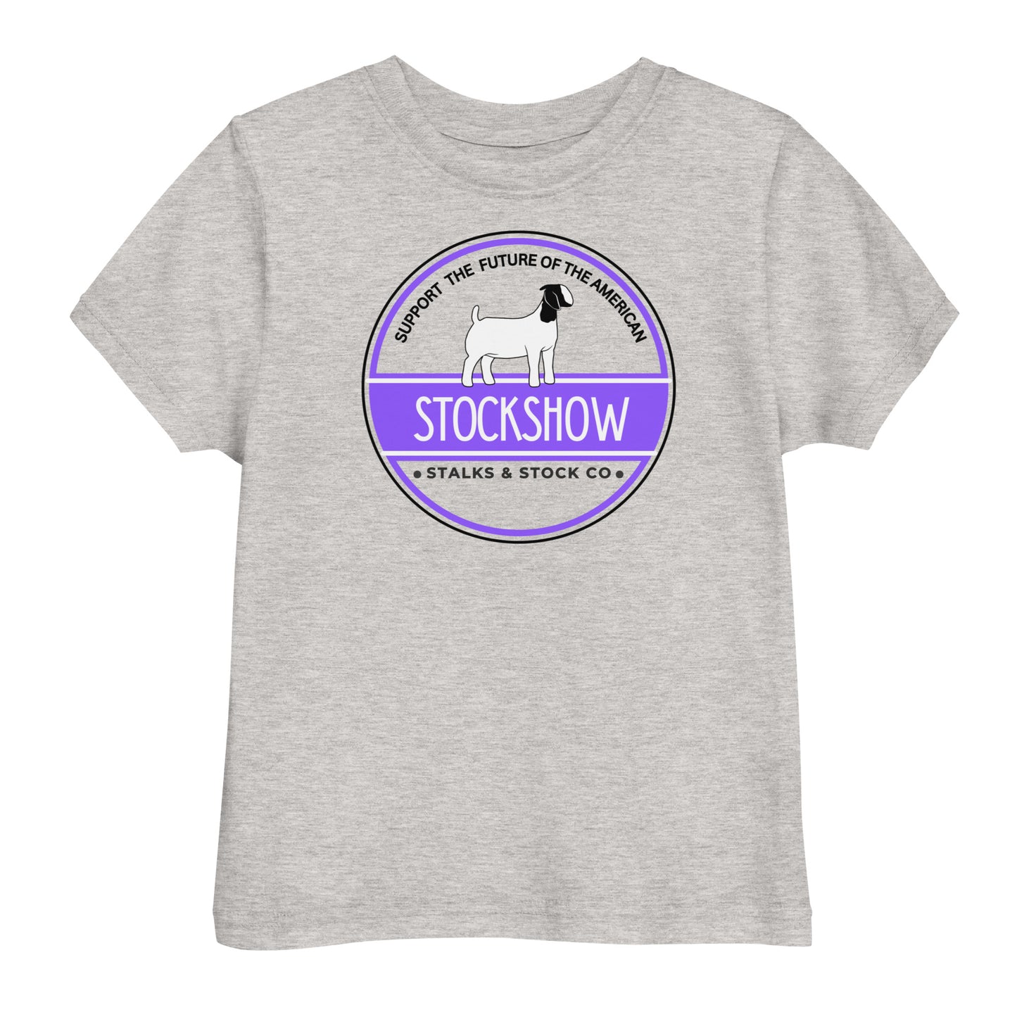 TODDLER TEE- STOCKSHOW GOAT
