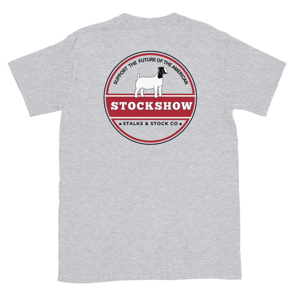 MENS TEE- STOCKSHOW GOAT