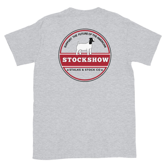 MENS TEE- STOCKSHOW GOAT