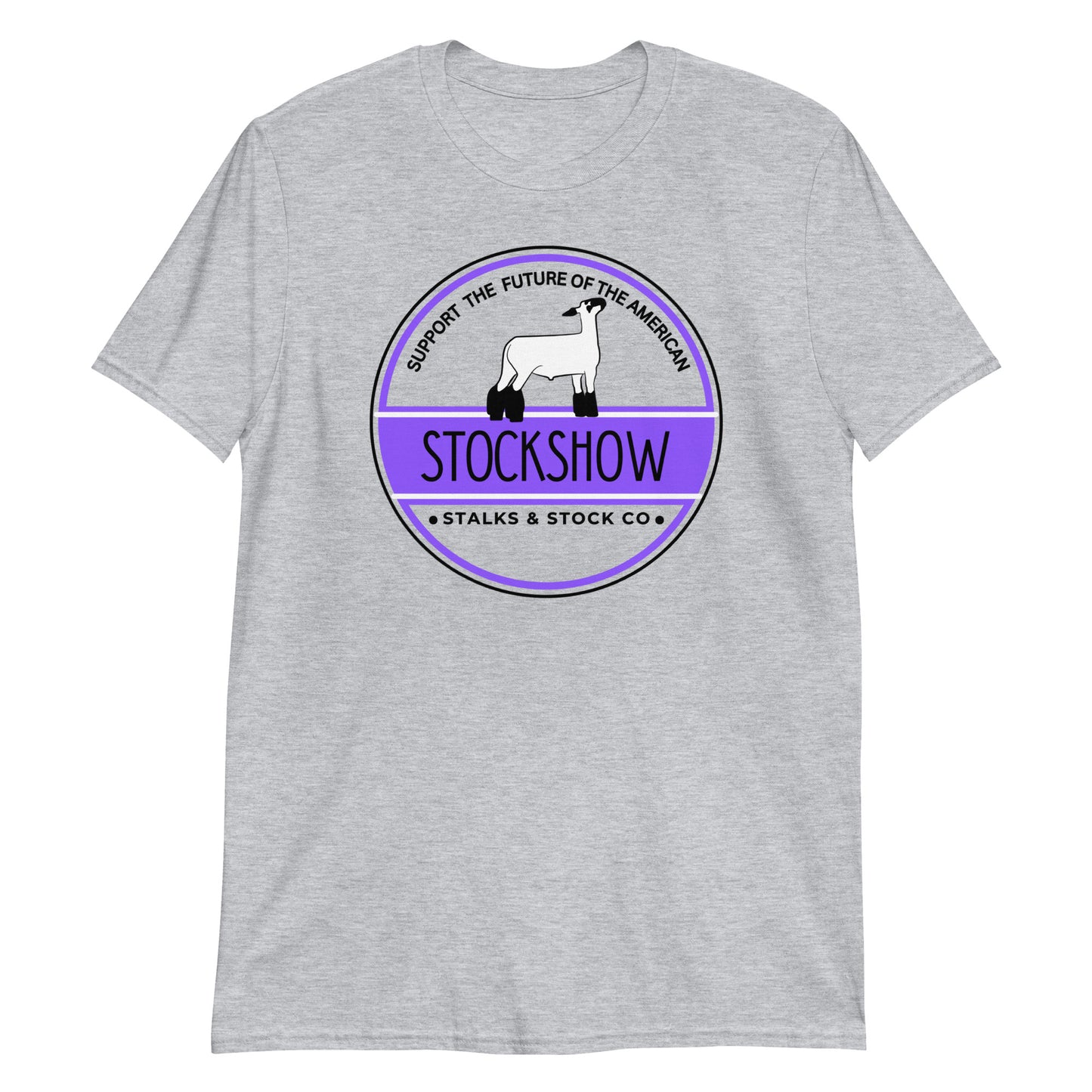 WOMENS TEE- STOCKSHOW LAMB
