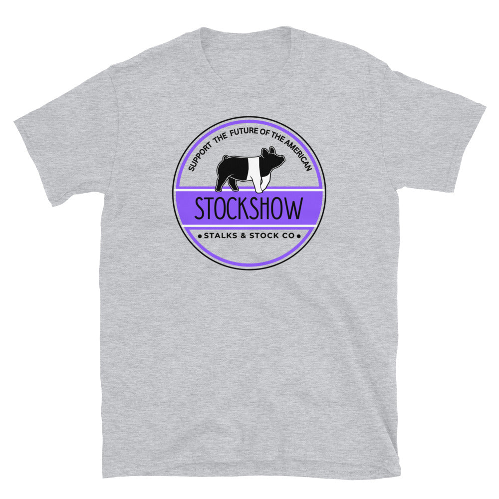 WOMENS TEE- STOCKSHOW PIG