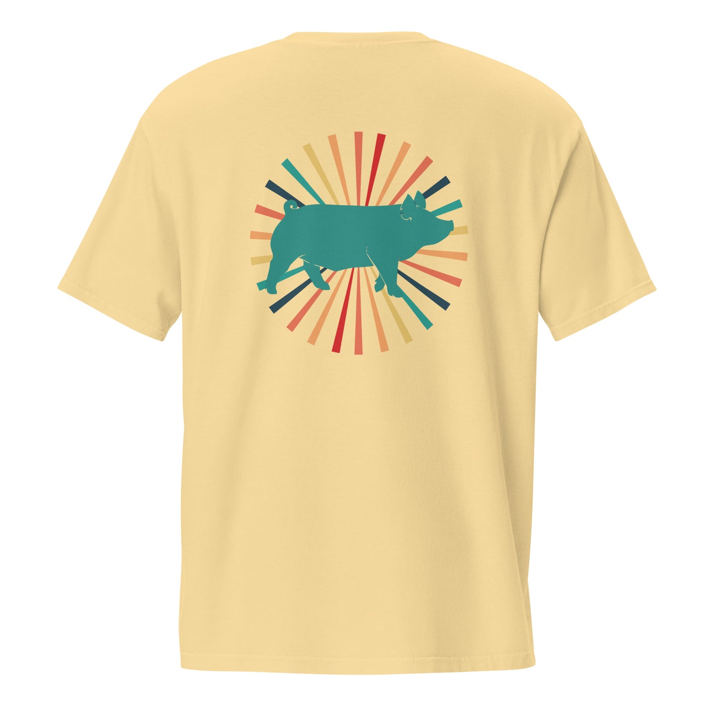 UNISEX POCKET TEE- PIG