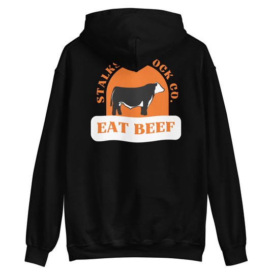 UNISEX HOODIE- EAT BEEF