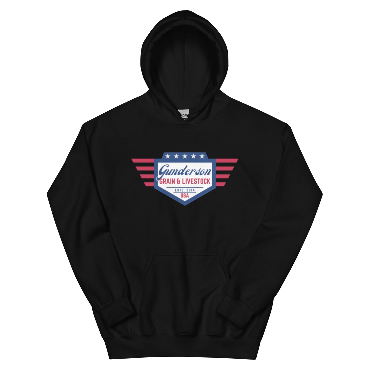 GUNDERSON GRAIN & LIVESTOCK- UNISEX HOODIE
