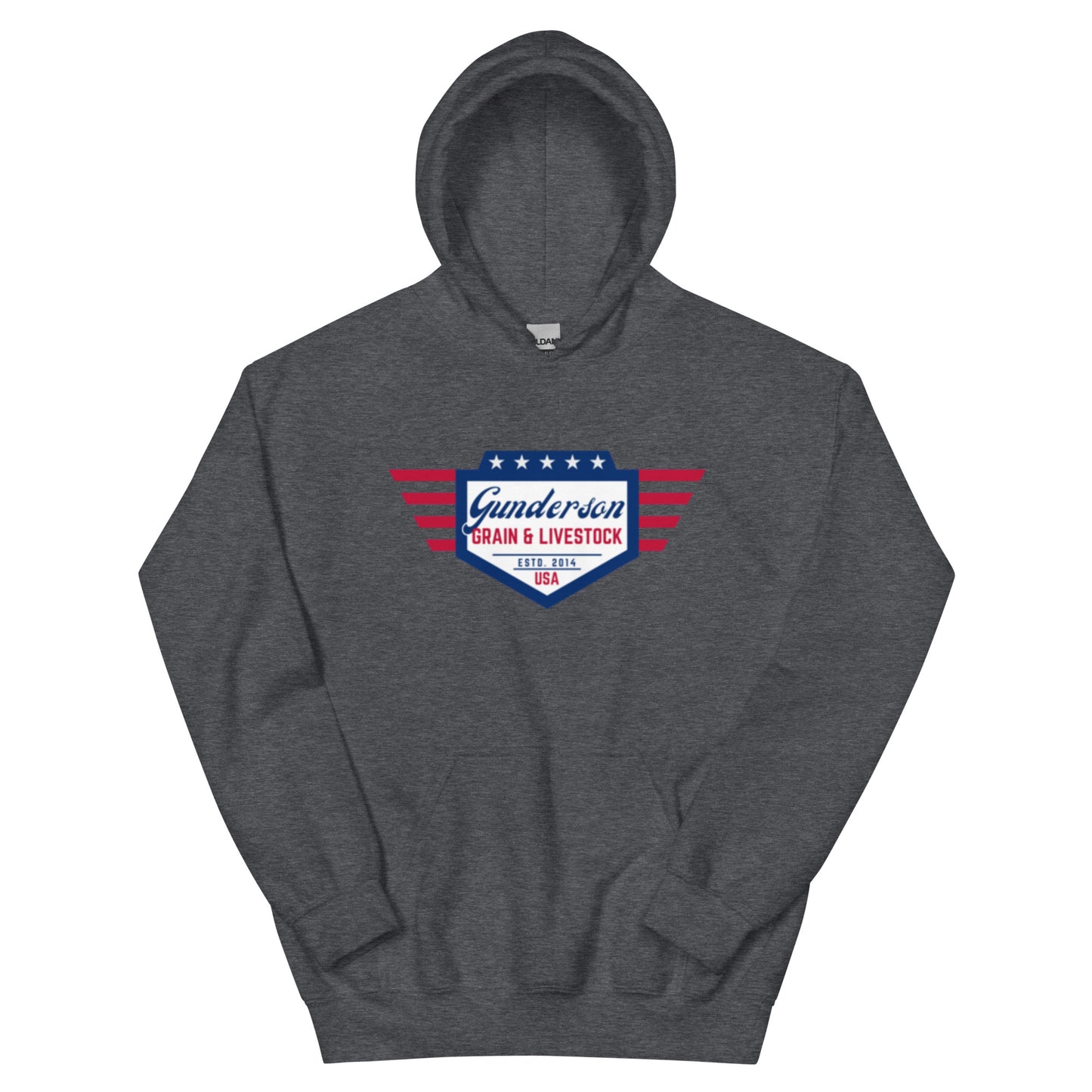 GUNDERSON GRAIN & LIVESTOCK- UNISEX HOODIE