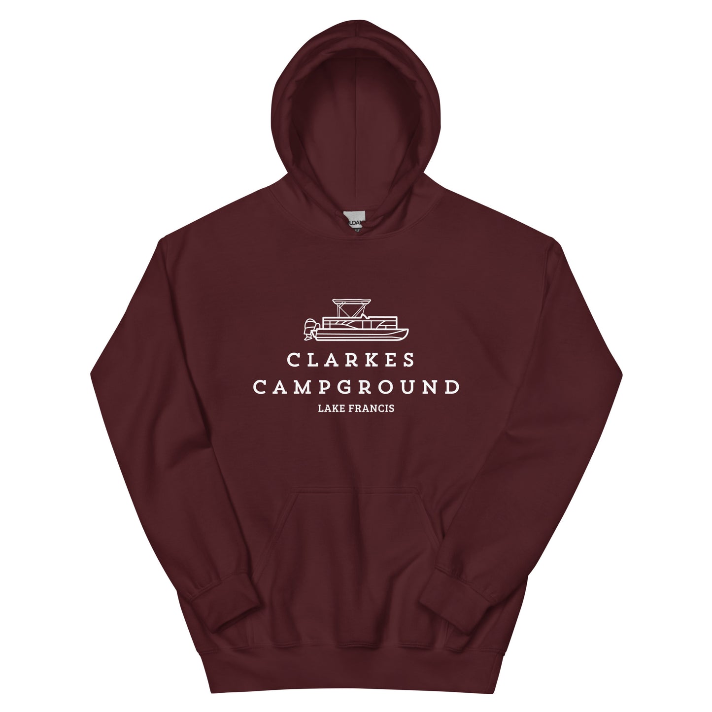 CLARKES CAMPGROUND- UNISEX HOODIE