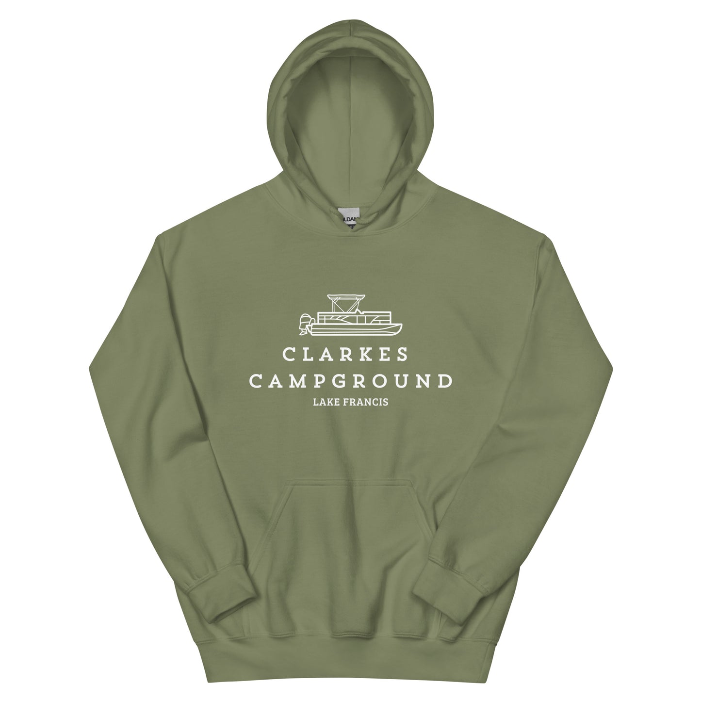 CLARKES CAMPGROUND- UNISEX HOODIE