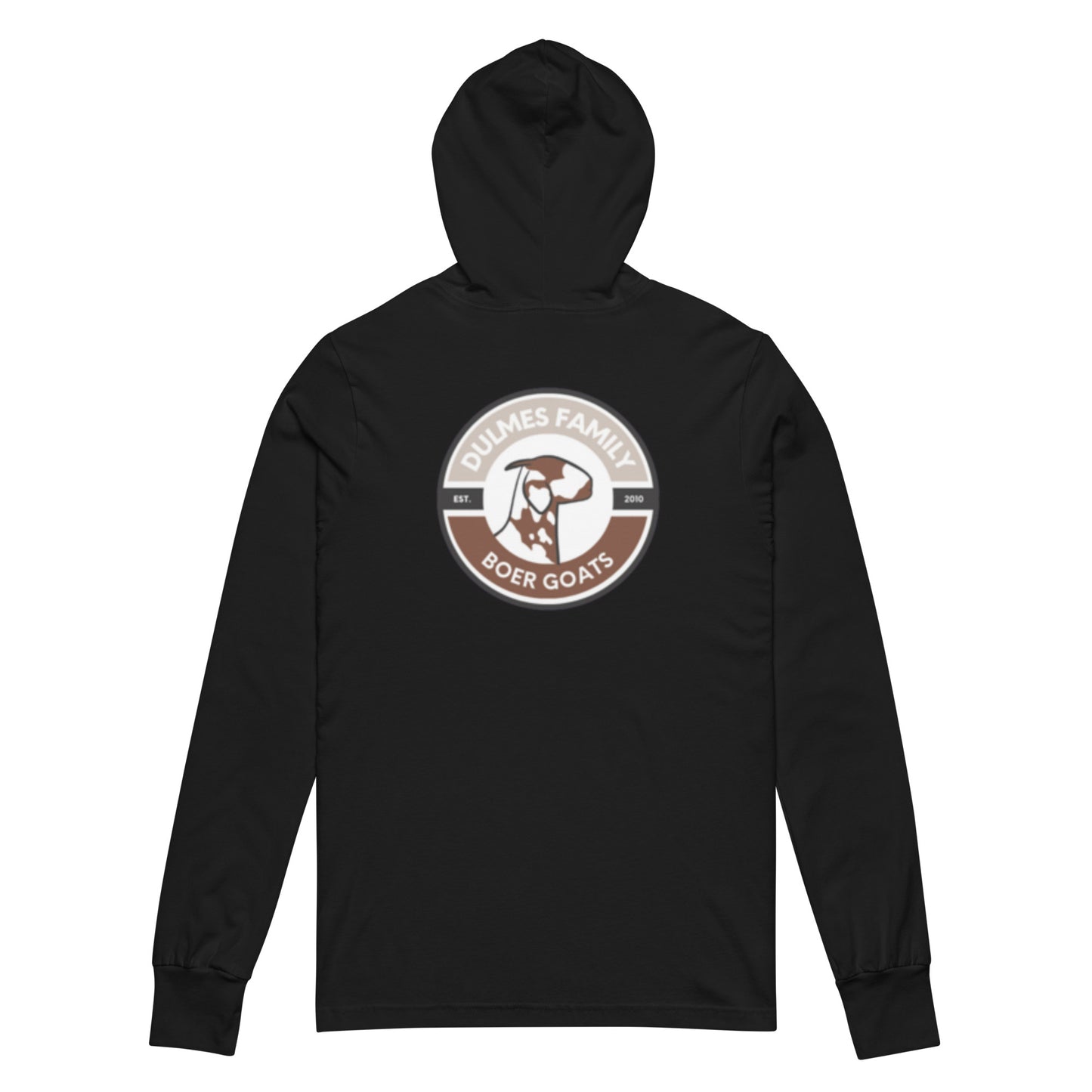 DULMES FAMILY BOER GOATS- Hooded long-sleeve tee