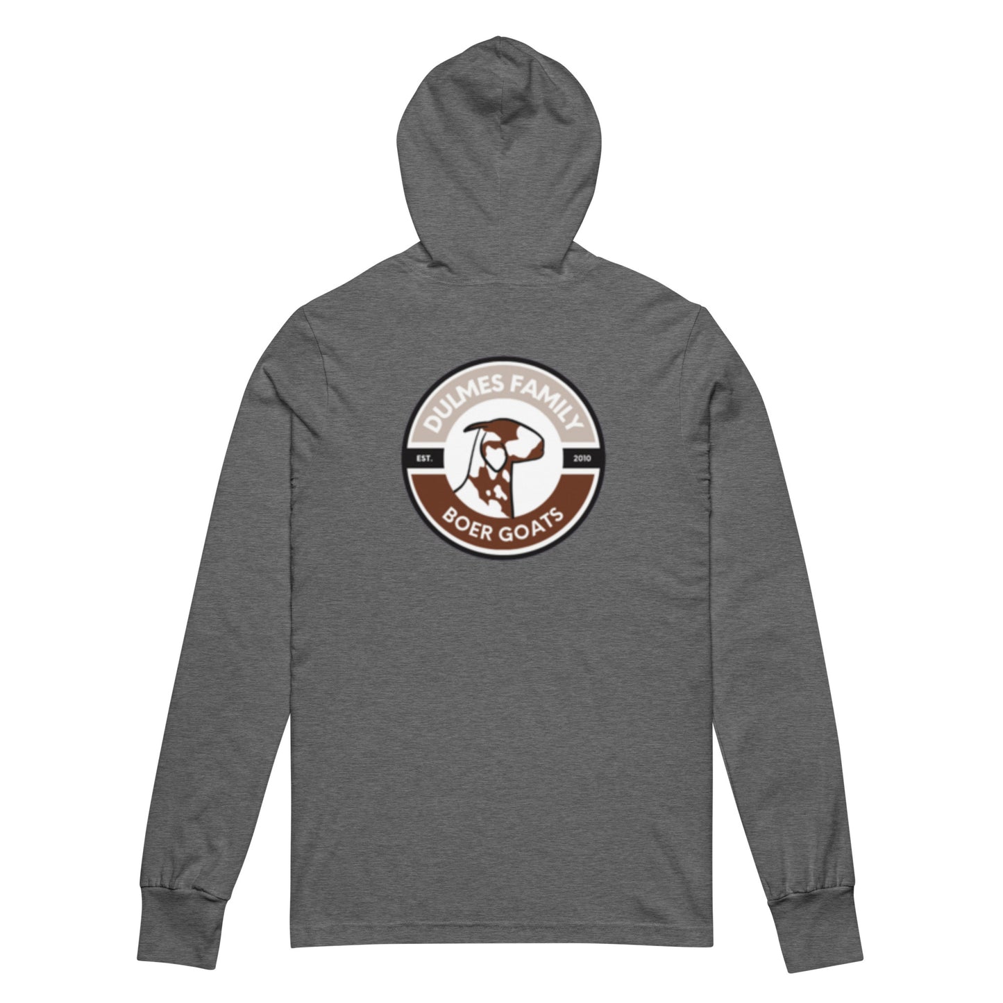 DULMES FAMILY BOER GOATS- Hooded long-sleeve tee