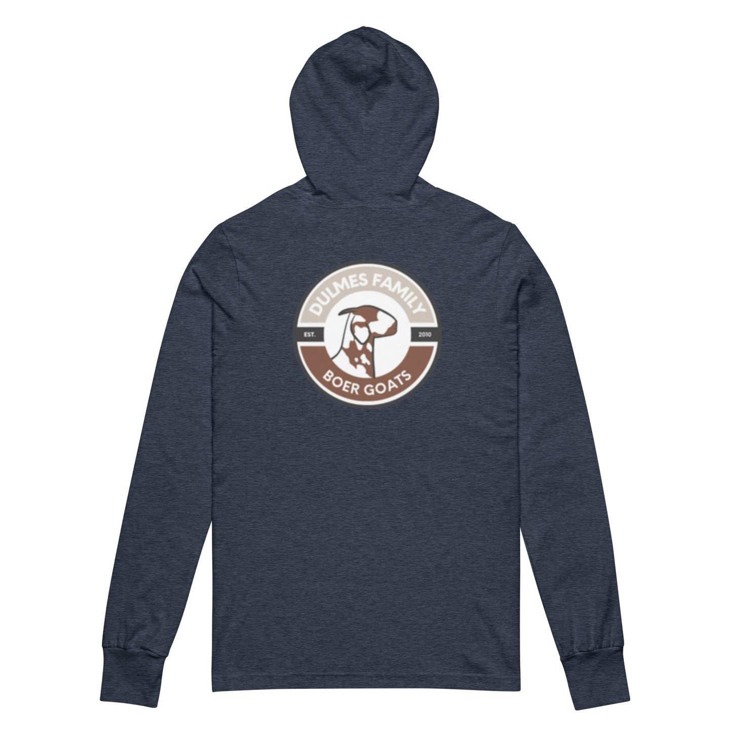DULMES FAMILY BOER GOATS- Hooded long-sleeve tee