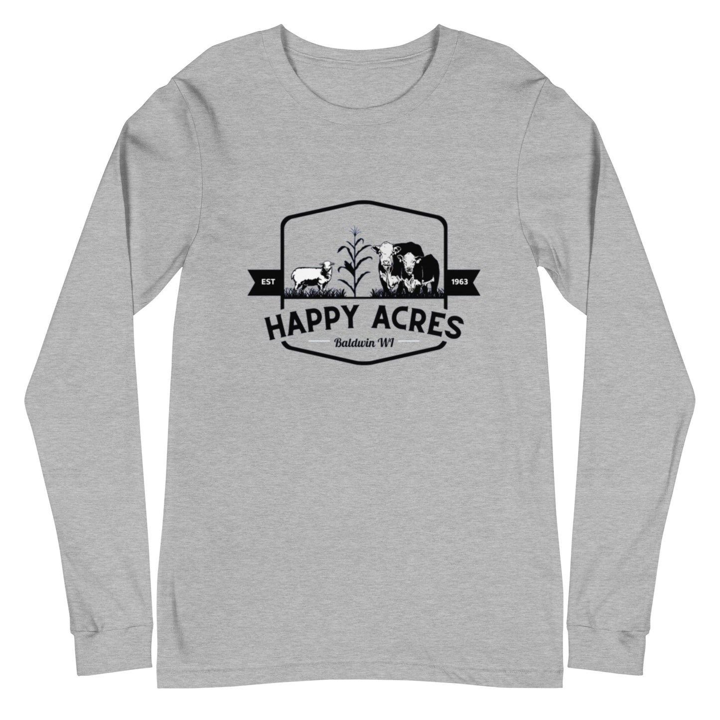HAPPY ACRES - Unisex Long Sleeve Tee