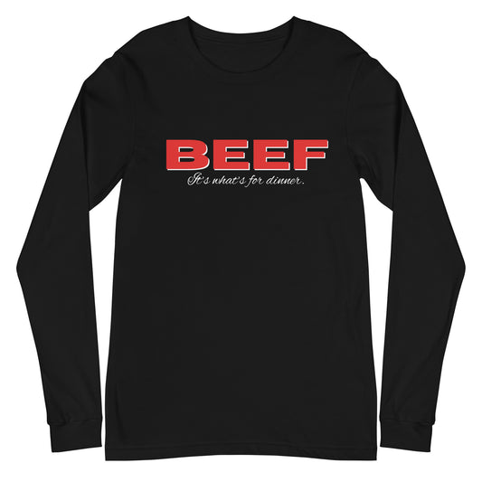 UNISEX LONG SLEEVE- BEEF