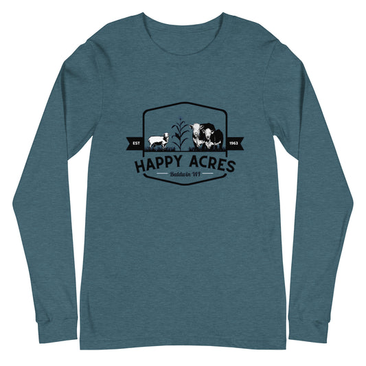 HAPPY ACRES - Unisex Long Sleeve Tee