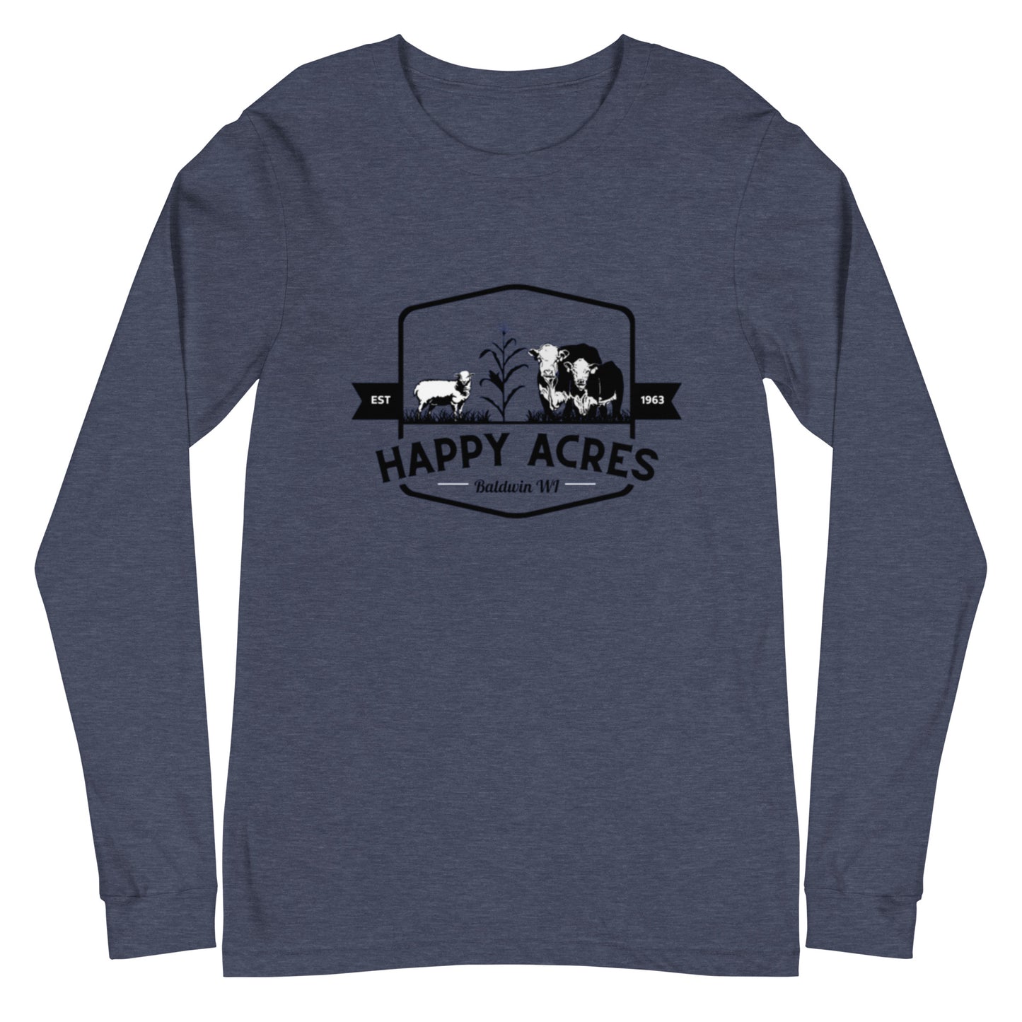 HAPPY ACRES - Unisex Long Sleeve Tee