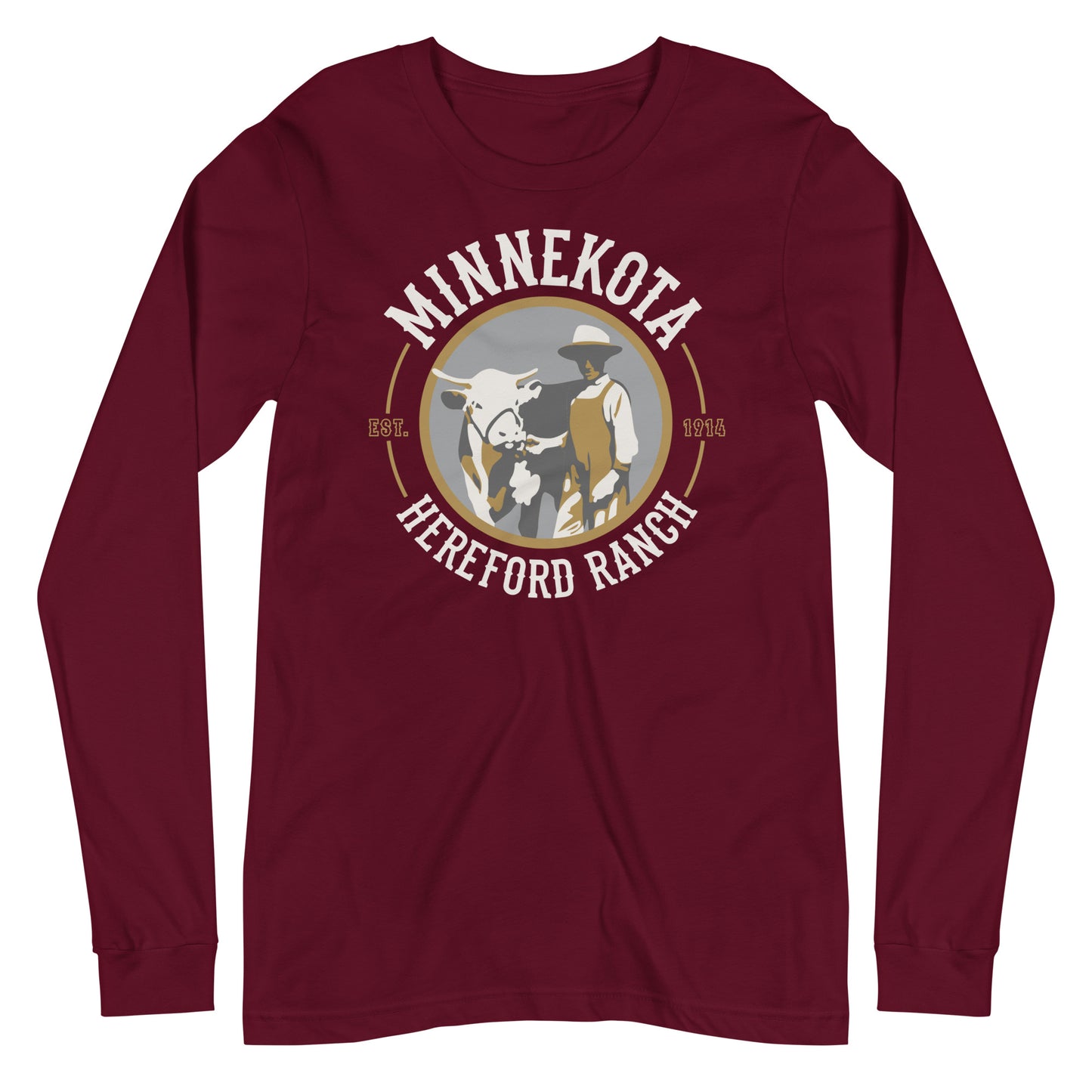 MINNEKOTA HEREFORD RANCH- UNISEX LONG SLEEVE TEE