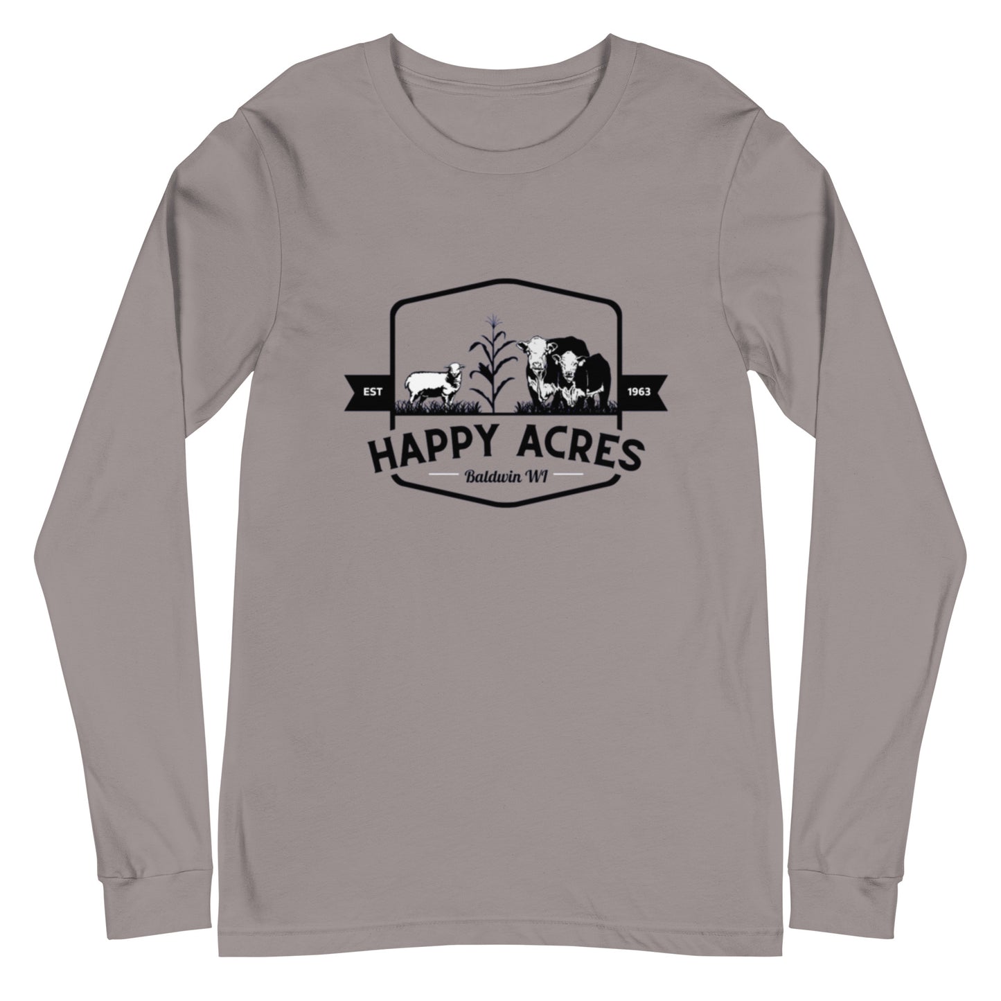 HAPPY ACRES - Unisex Long Sleeve Tee