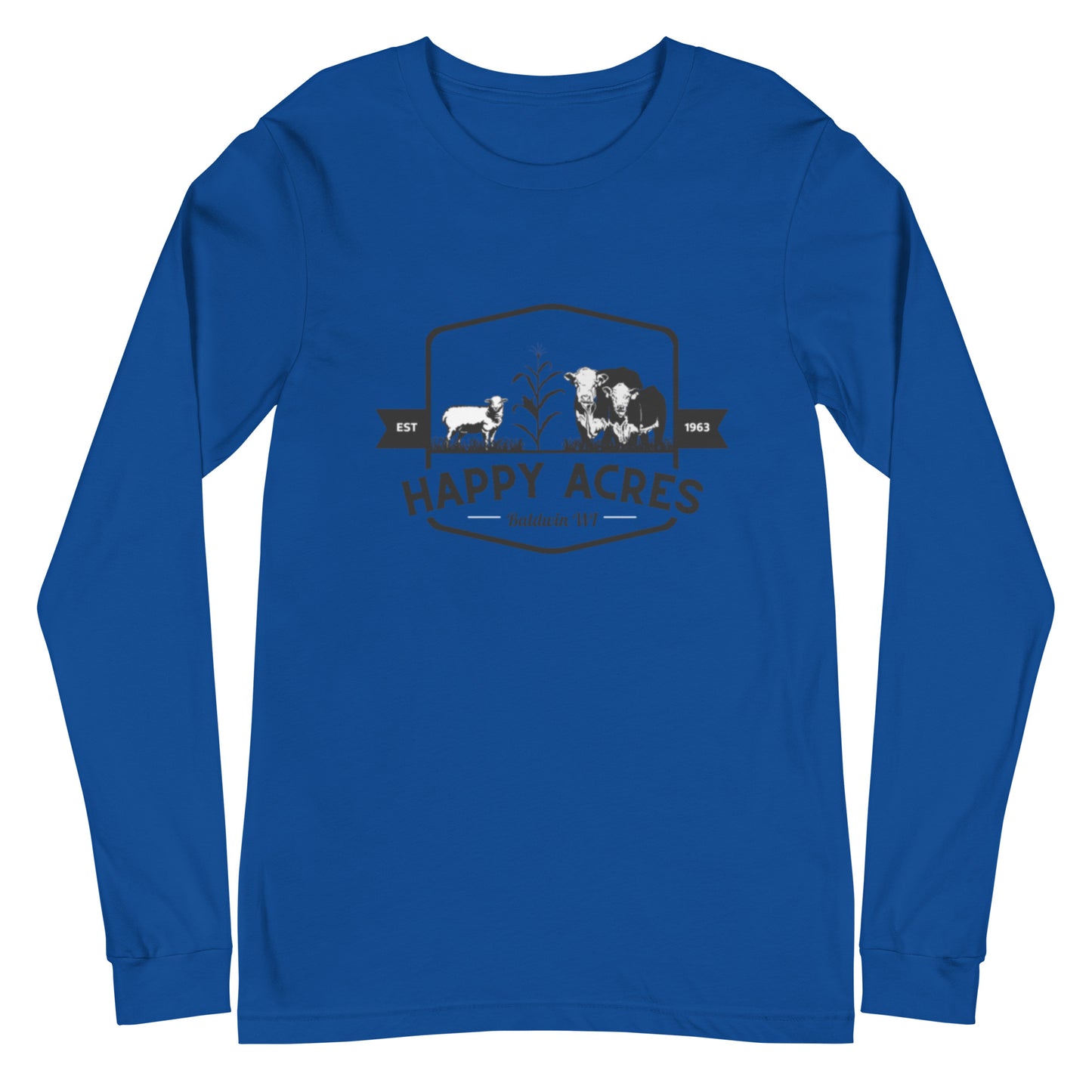 HAPPY ACRES - Unisex Long Sleeve Tee