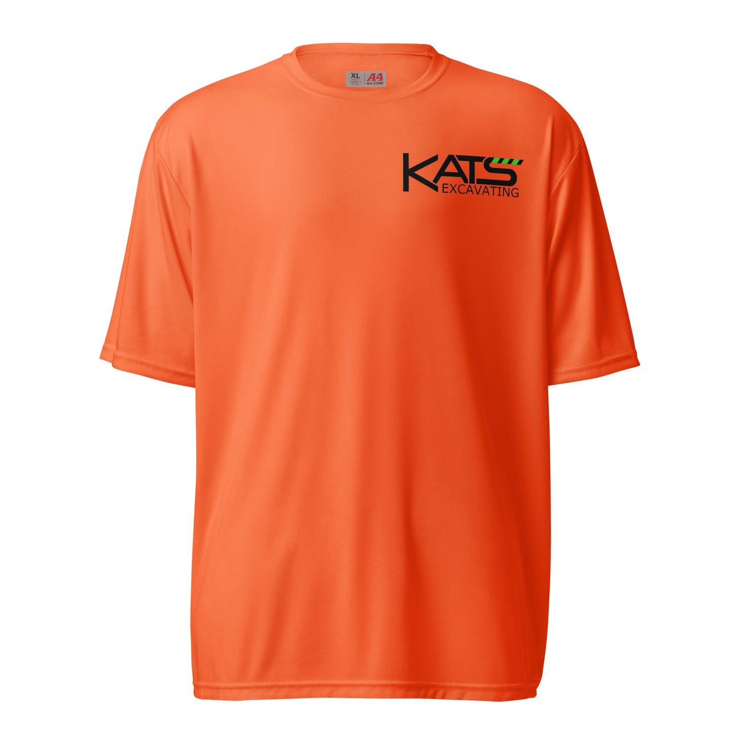 KATS EXCAVATING- Unisex performance crew neck t-shirt