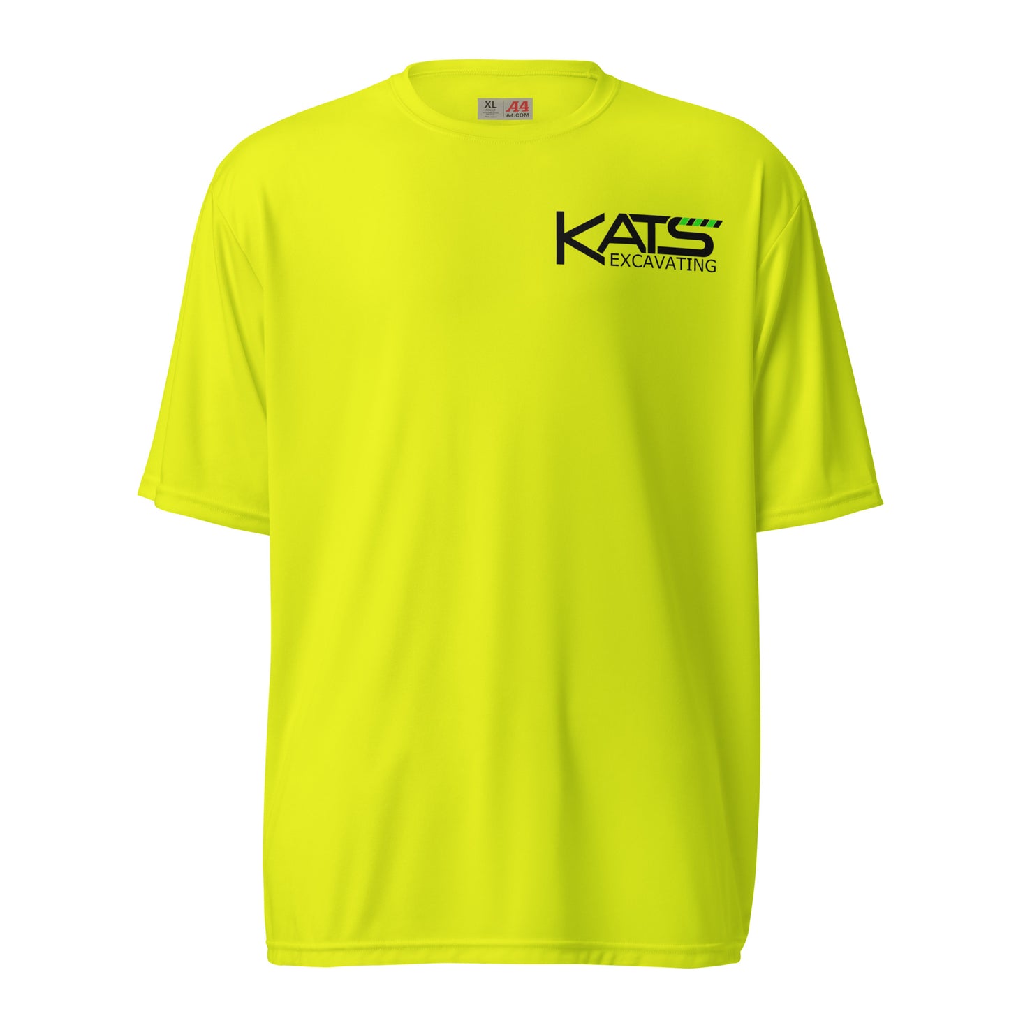 KATS EXCAVATING- Unisex performance crew neck t-shirt
