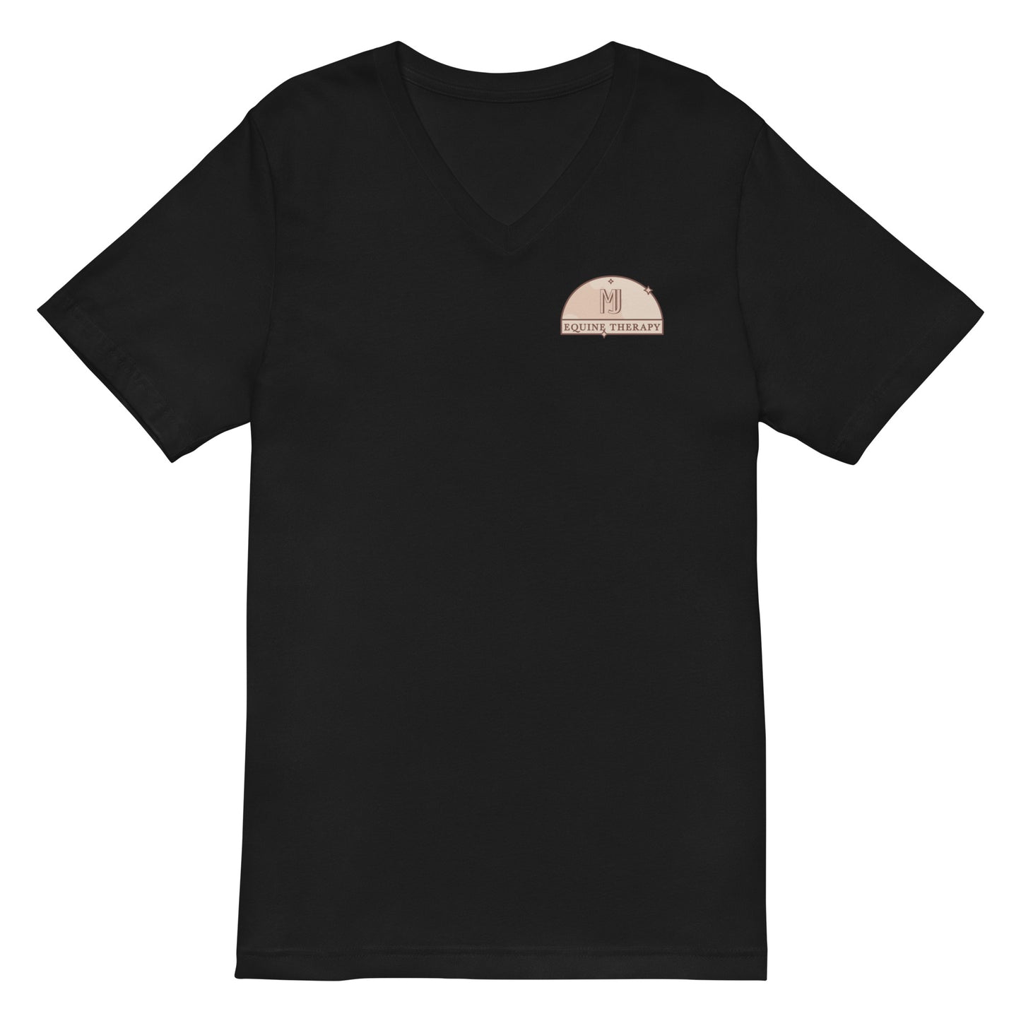 UNISEX VNECK TEE- MJ EQUINE