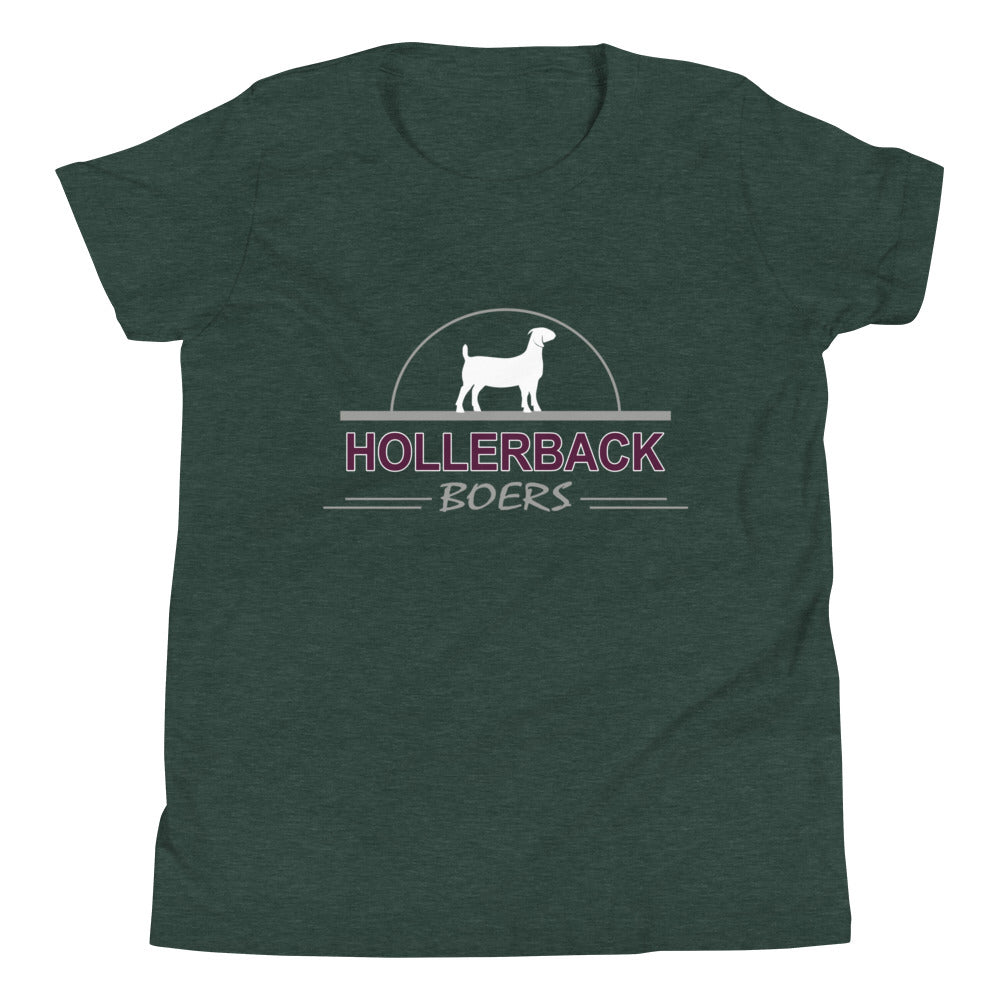 HOLLERBACK BOERS - Youth Short Sleeve T-Shirt