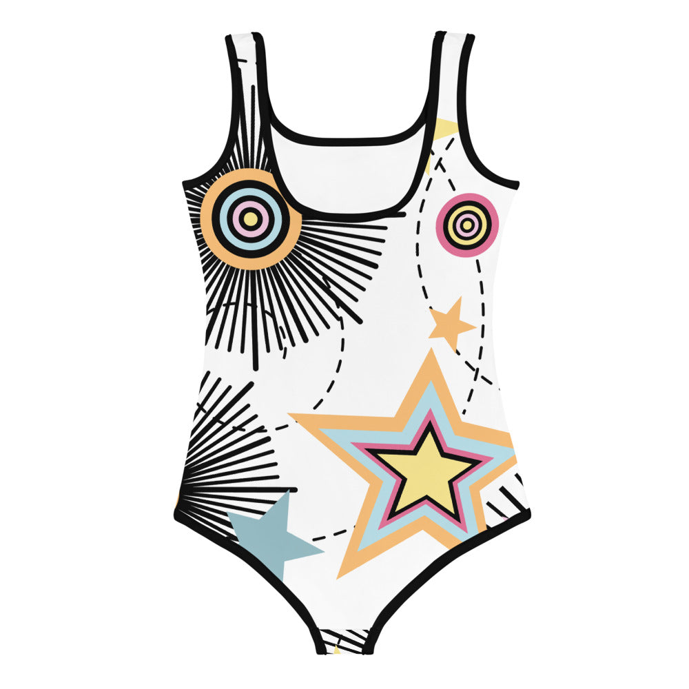 YOUTH SWIMSUIT- LAMB (STAR) 2t-7