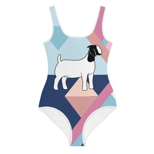 YOUTH SWIMSUIT- GOAT (GEO) 8-20