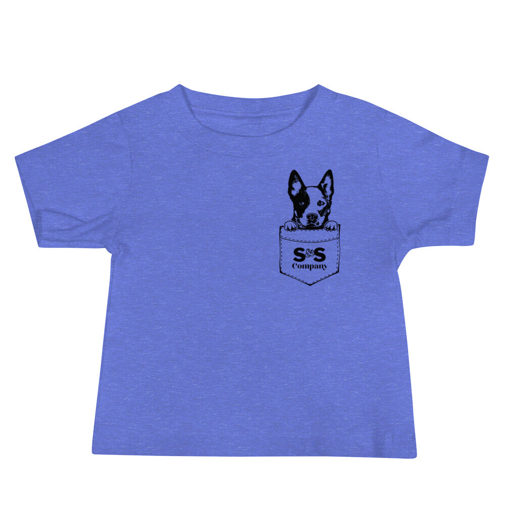 BABY TEE- POCKET HEELER