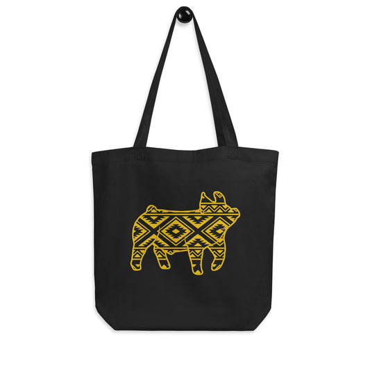 TOTE BAG- AZTEC PIG