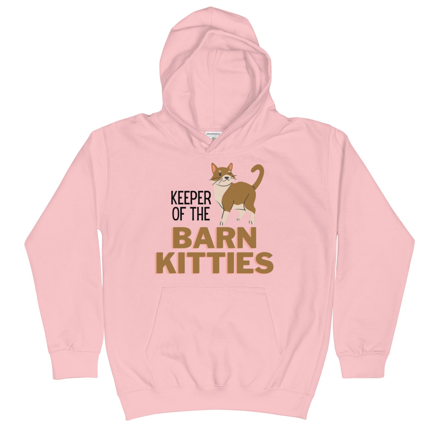 YOUTH HOODIE- KEEPER OF THE BARN KITTIES