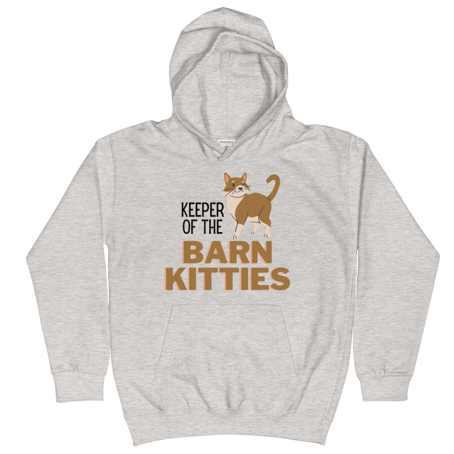 YOUTH HOODIE- KEEPER OF THE BARN KITTIES